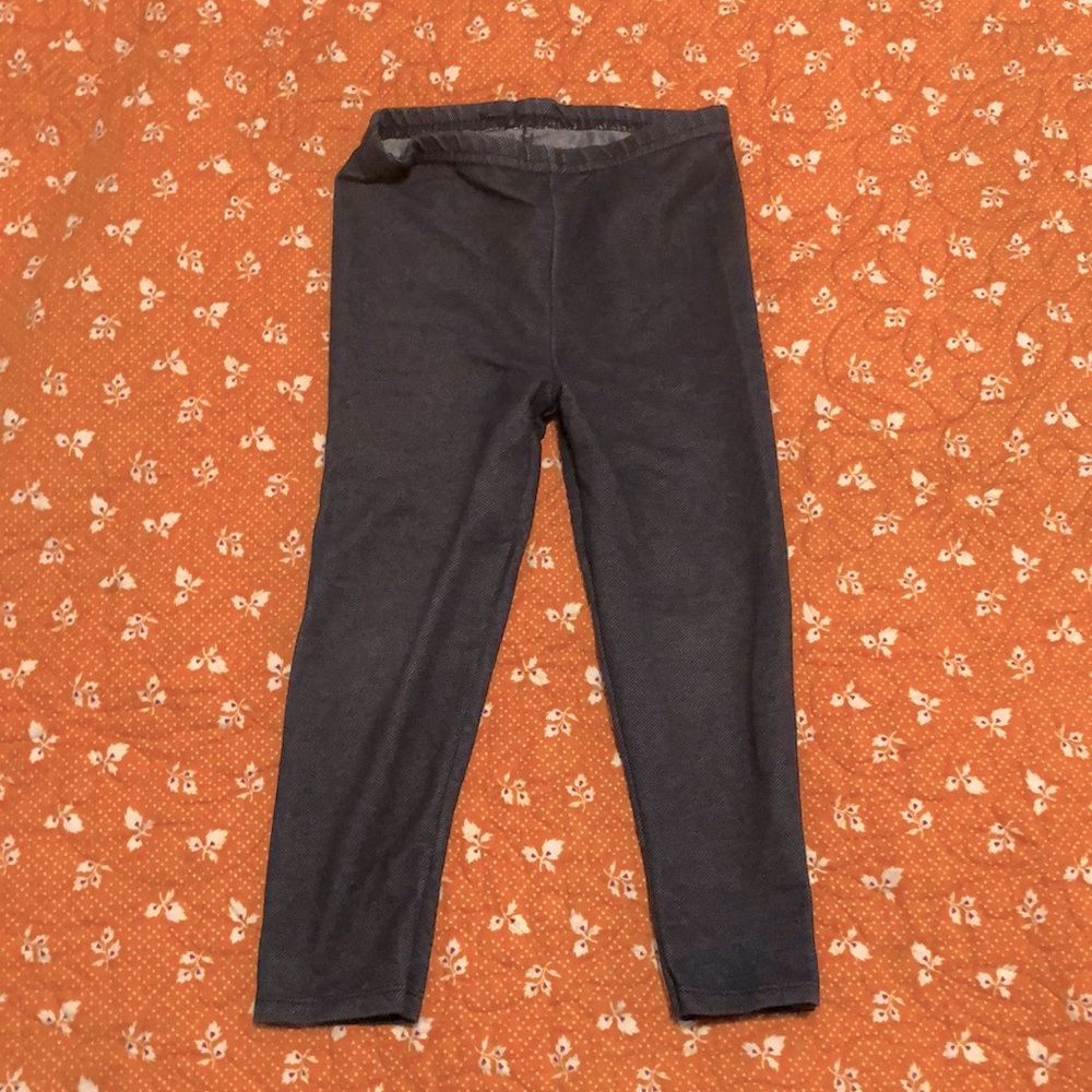 Girls jean leggings.